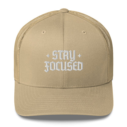 Glory Darts - Stay Focused Retro Trucker-Cap