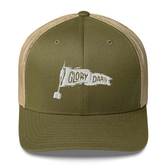 Glory Darts - Flag Retro Trucker-Cap