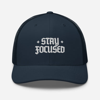 Glory Darts - Stay Focused Retro Trucker-Cap