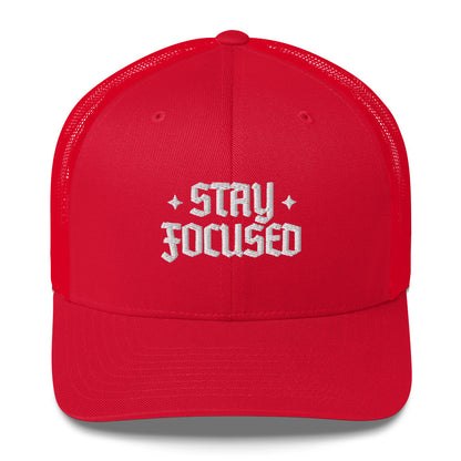 Glory Darts - Stay Focused Retro Trucker-Cap