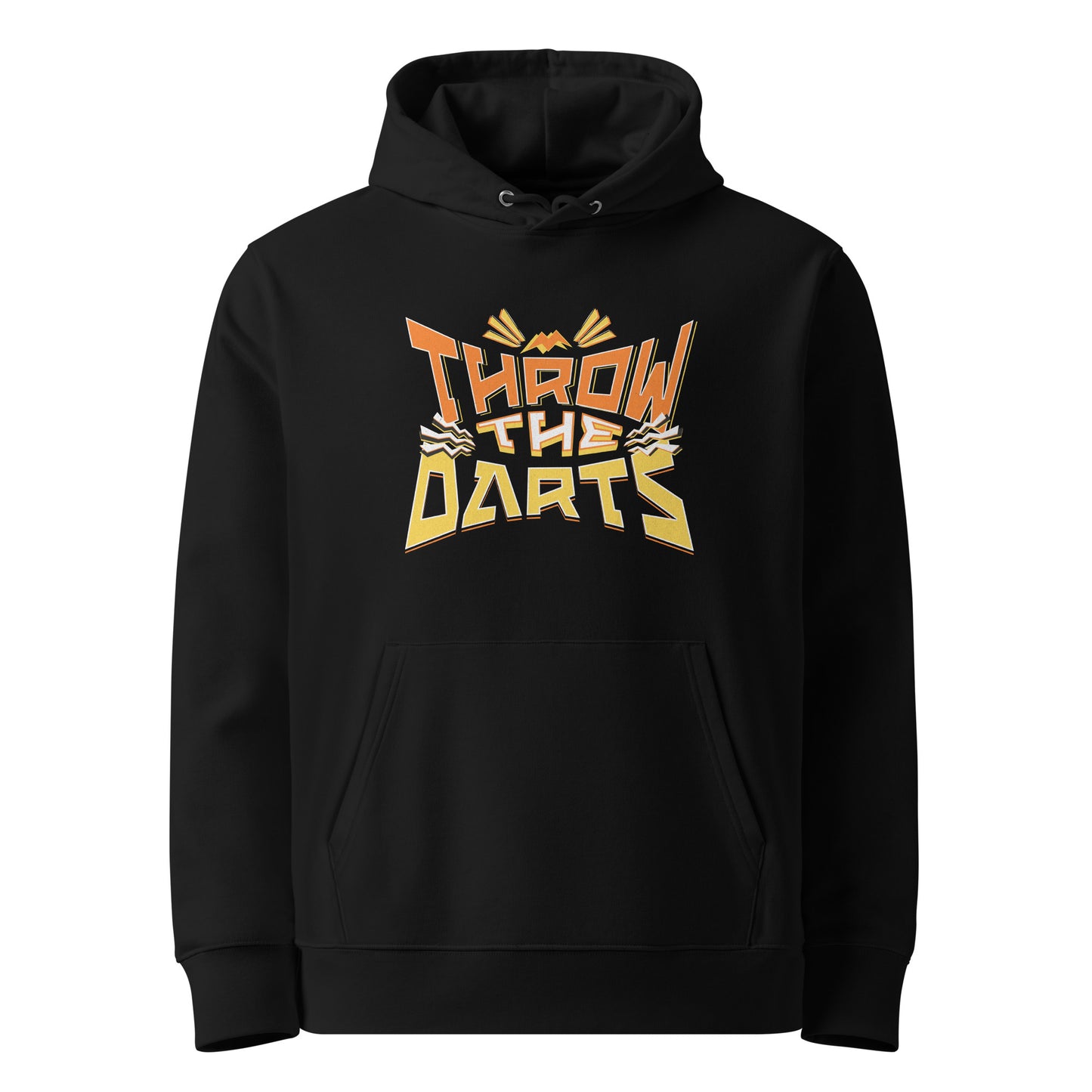 Glory Darts - Throw The Darts Hoodie Yellow Orange