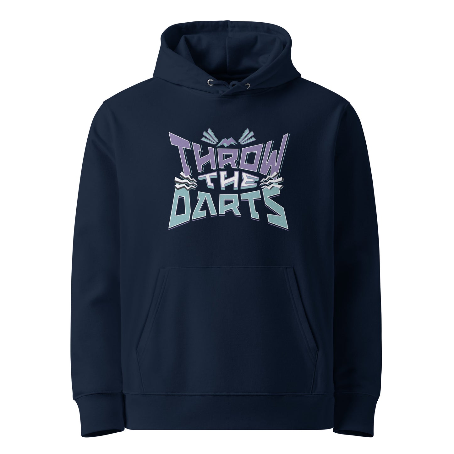 Glory Darts - Throw The Darts Hoodie Purple Mint