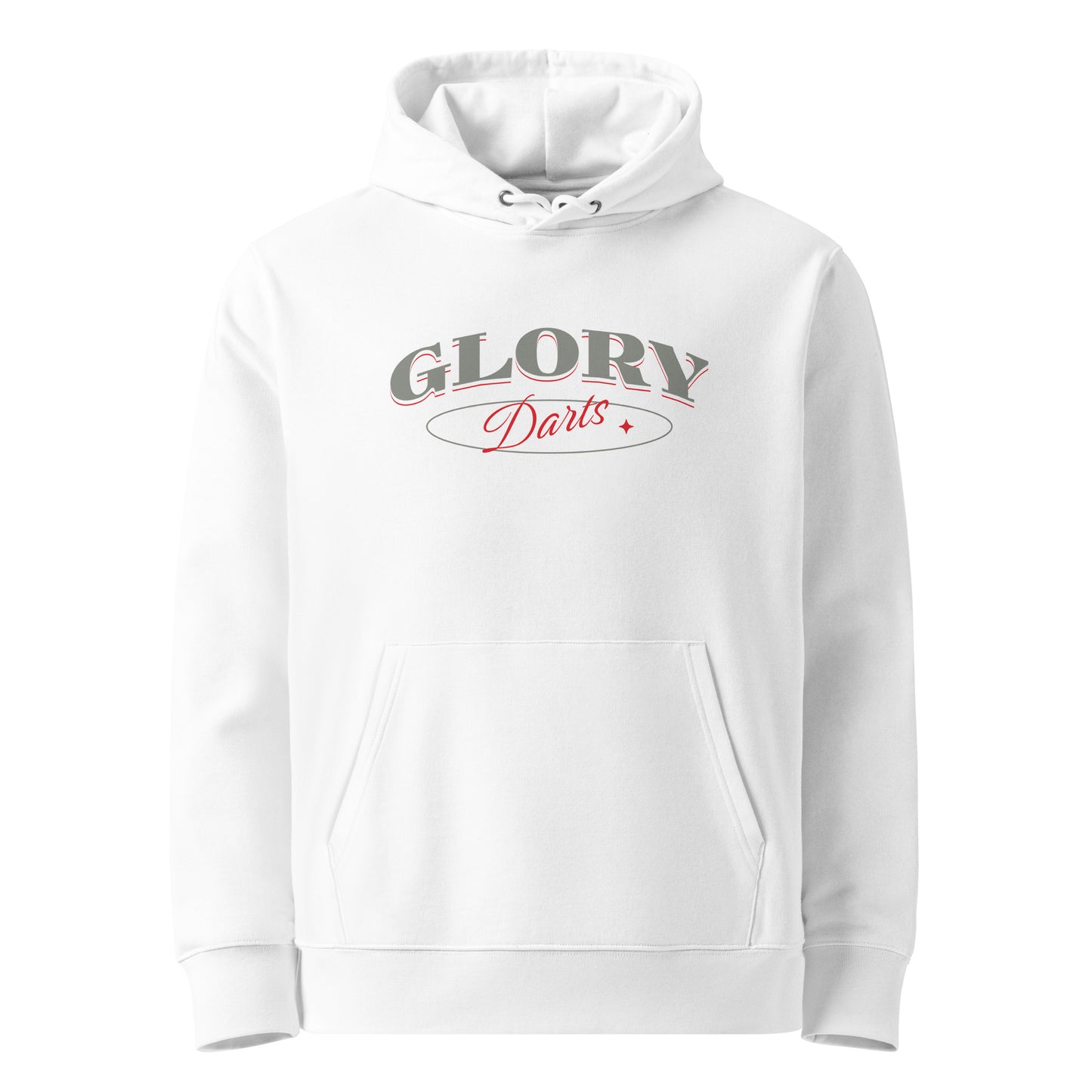 Glory Darts - True Hoodie Grey Red