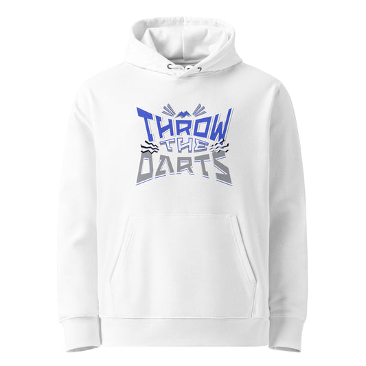 Glory Darts - Throw The Darts Hoodie Blue Grey