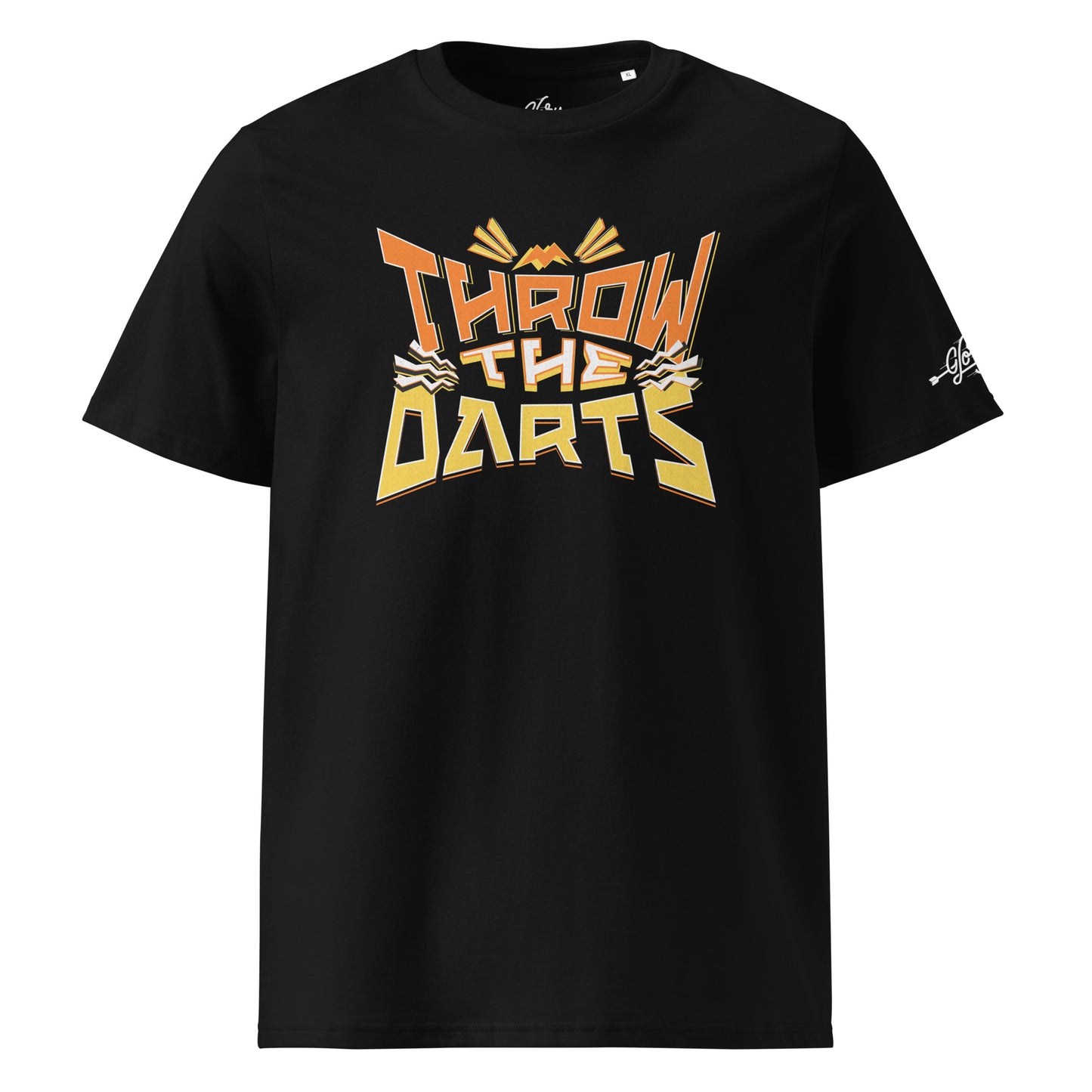 Glory Darts - Throw The Darts Shirt Yellow Orange