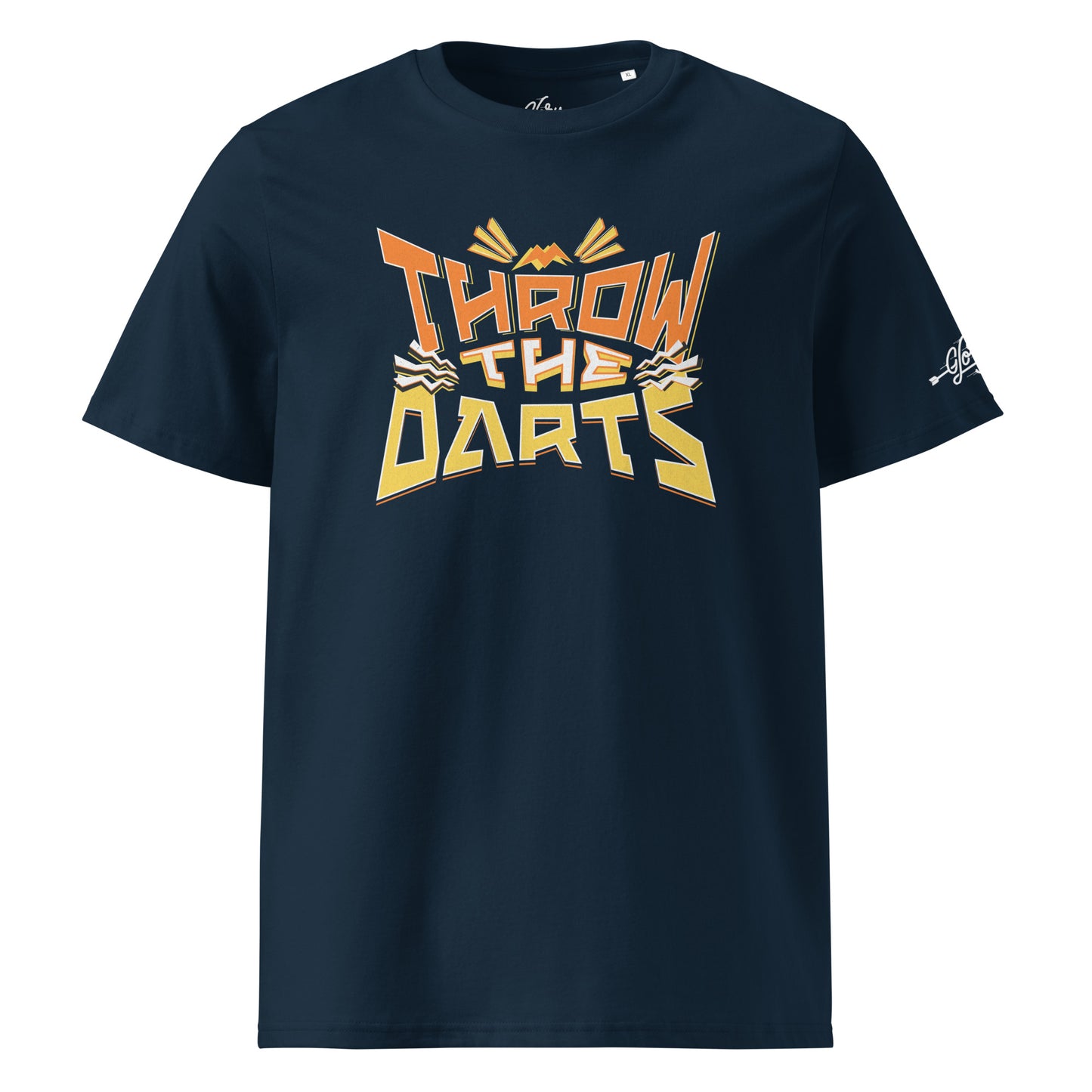 Glory Darts - Throw The Darts Shirt Yellow Orange