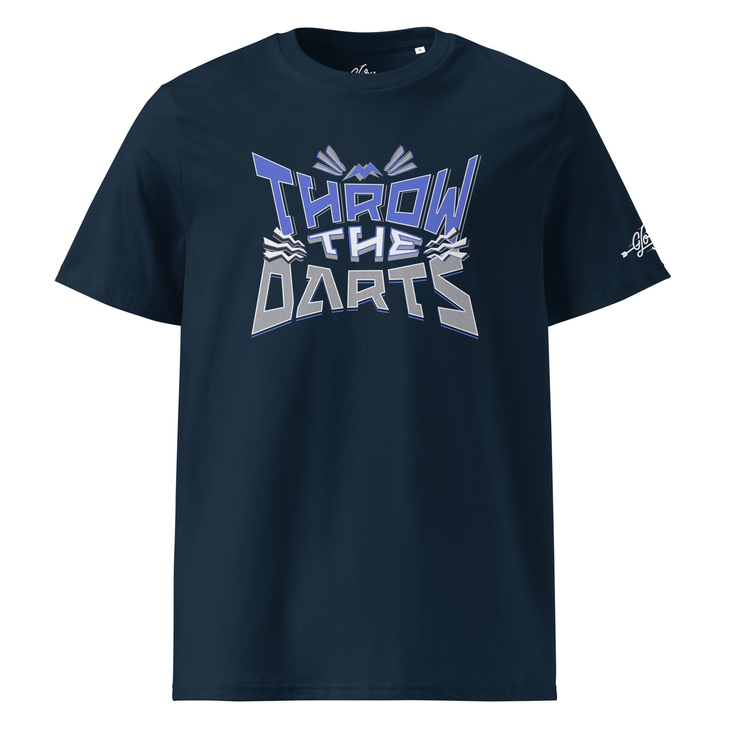 Glory Darts - Throw The Darts Shirt Blue Grey